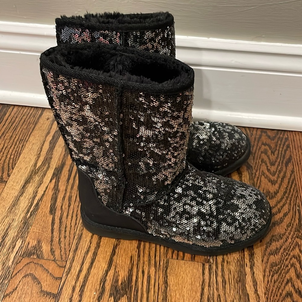 Cynthia Rowley sequin boots